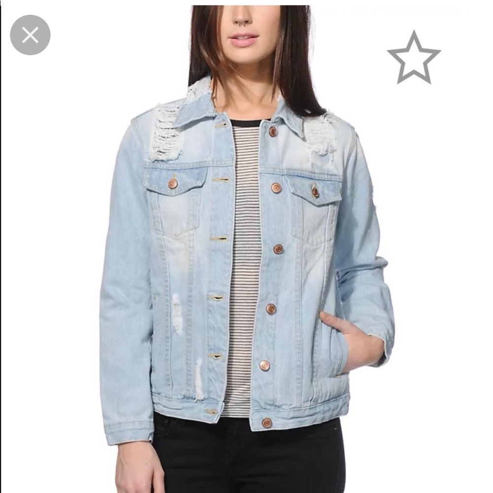 Urban Ripped Jean Jacket